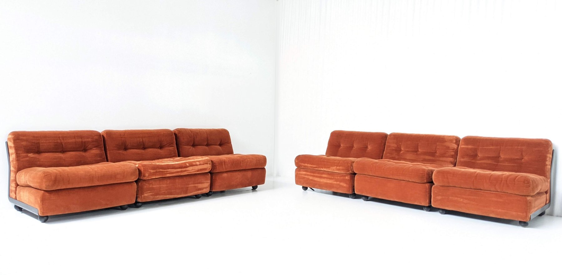 Salotto Modulare Amanta – 6 Poltrone – Design Mario Bellini per B&B Italia (1973)