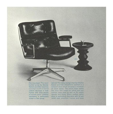 Poltrona Lobby Chair ES 108 – Design Charles e Ray Eames per Herman Miller