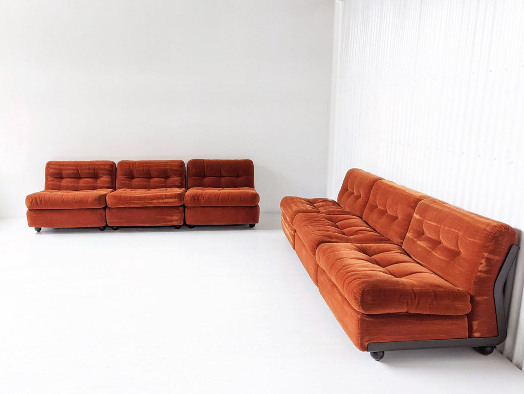 Salotto Modulare Amanta – 6 Poltrone – Design Mario Bellini per B&B Italia (1973)