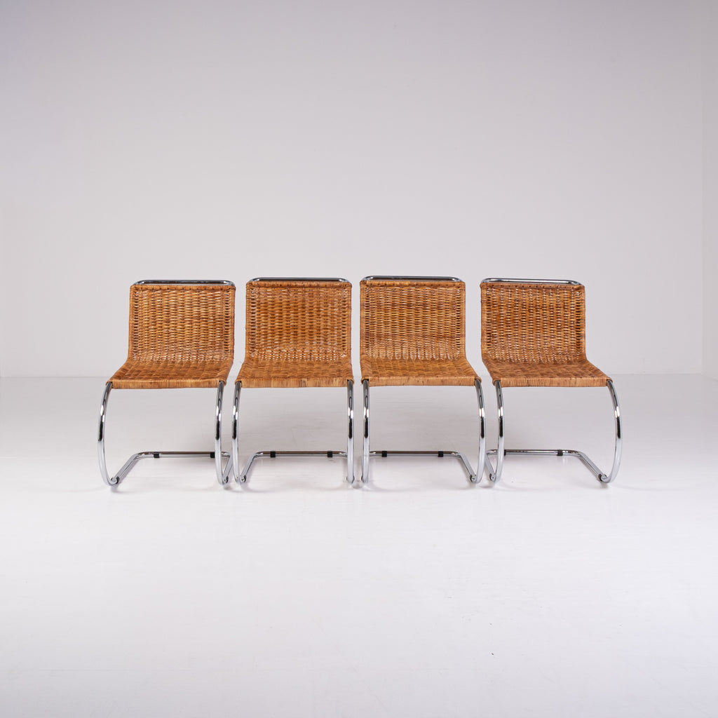 Set di 4 sedie MR10 di Ludwig Mies van der Rohe per Knoll