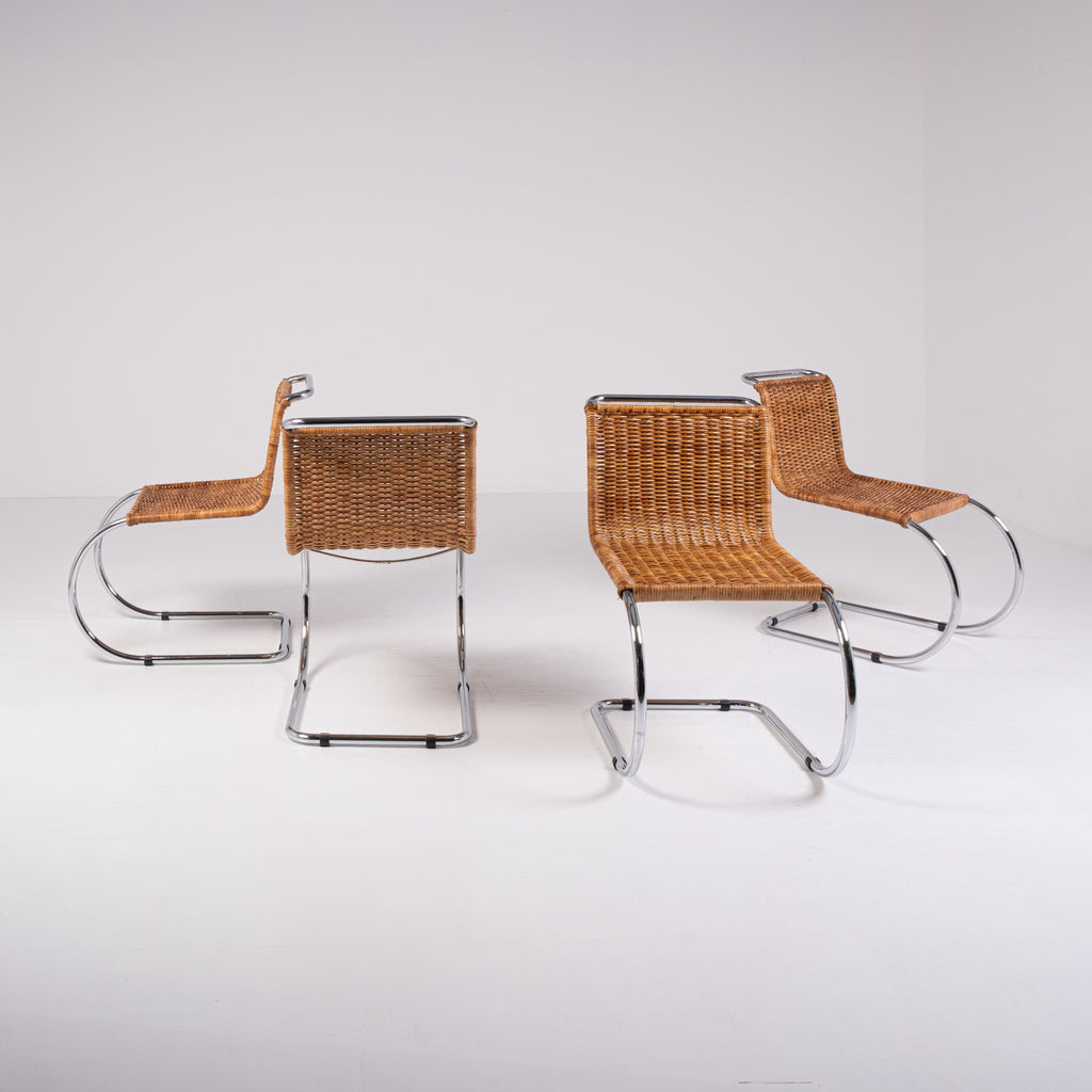 Set di 4 sedie MR10 di Ludwig Mies van der Rohe per Knoll