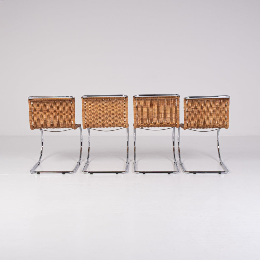 Set di 4 sedie MR10 di Ludwig Mies van der Rohe per Knoll