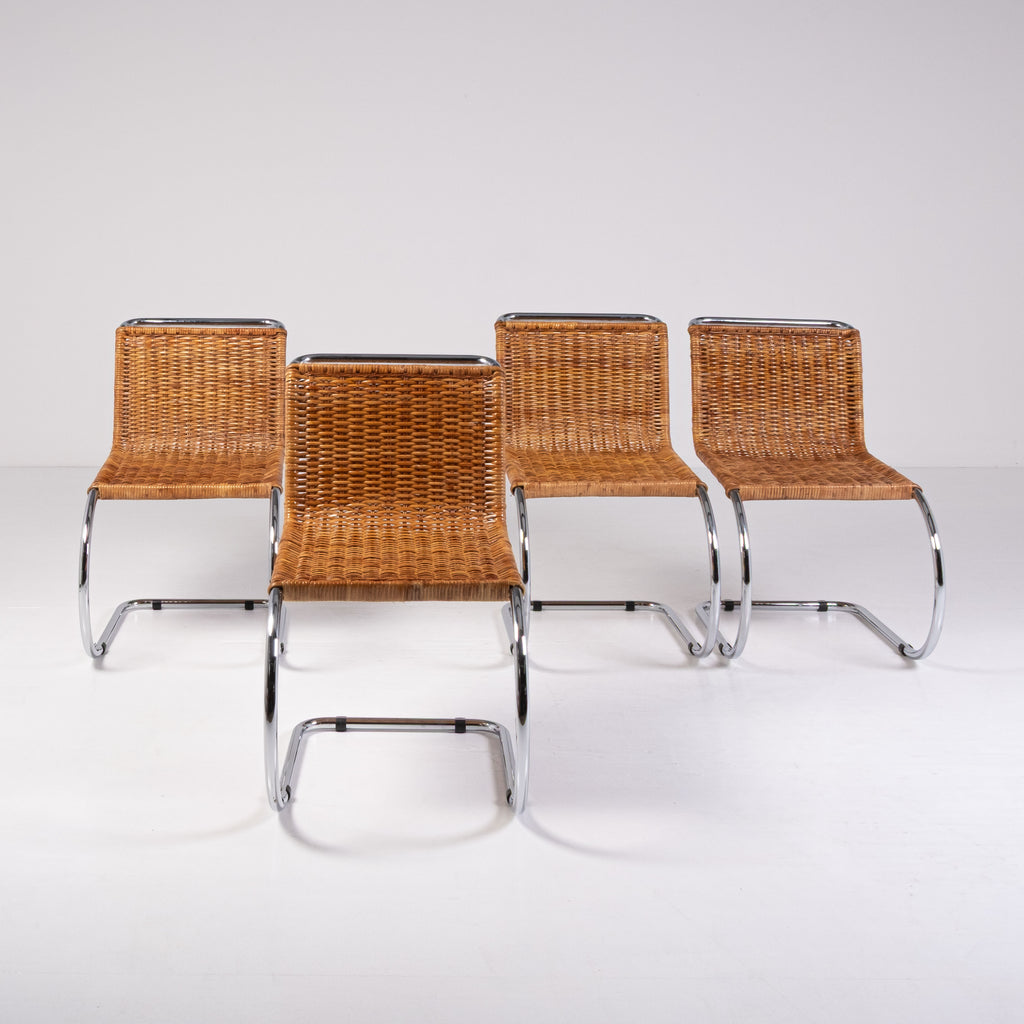 Set di 4 sedie MR10 di Ludwig Mies van der Rohe per Knoll