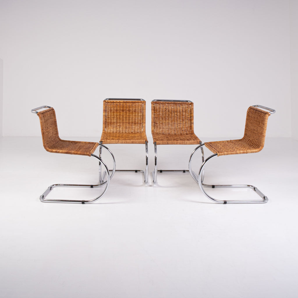Set di 4 sedie MR10 di Ludwig Mies van der Rohe per Knoll