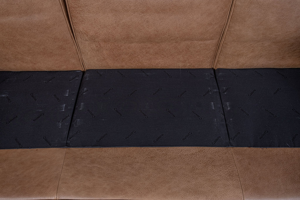 LC2 three-seater sofa by Le Corbusier, Pierre Jeanneret, and Charlotte Perriand for Cassina