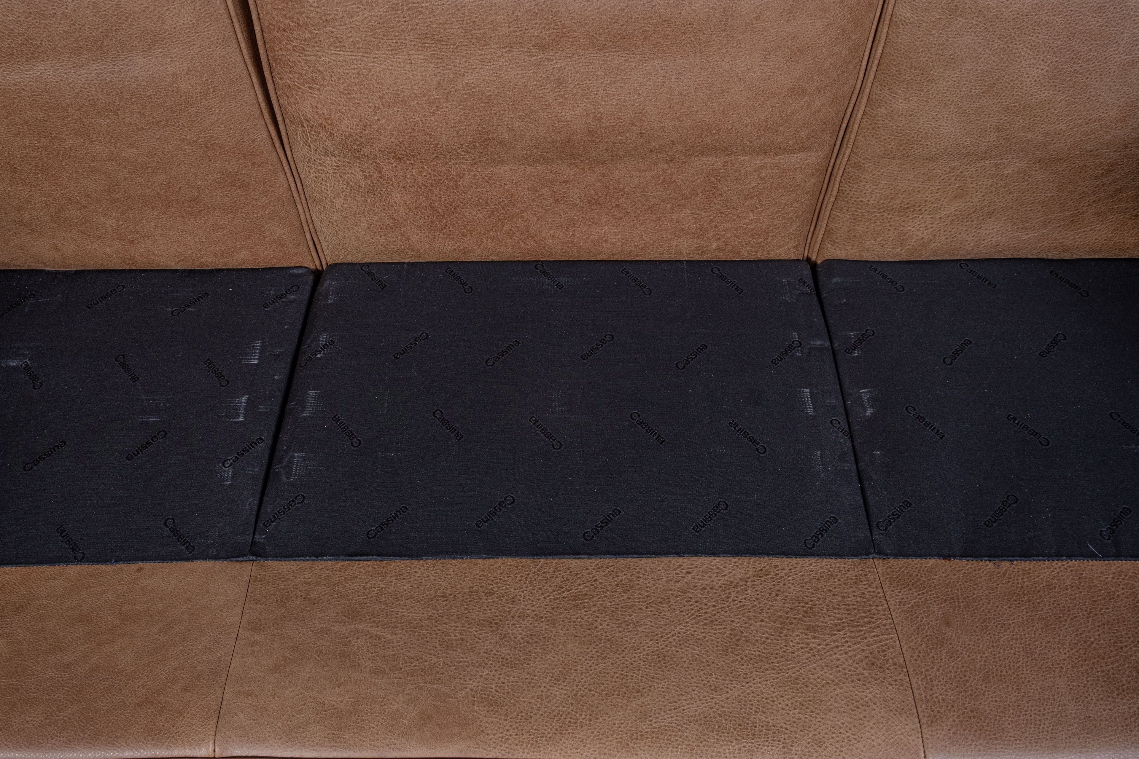 LC2 three-seater sofa by Le Corbusier, Pierre Jeanneret, and Charlotte Perriand for Cassina