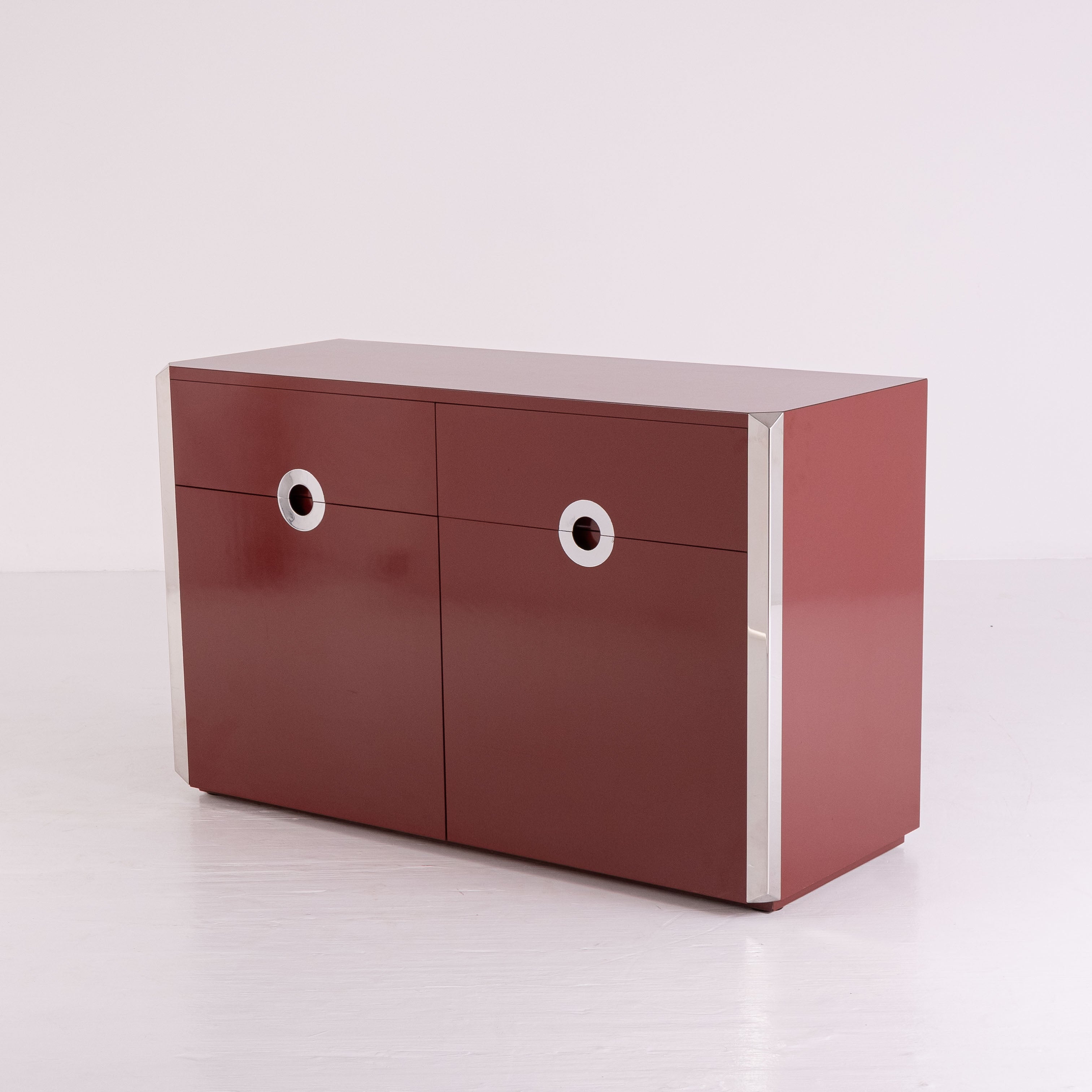 Credenza Alveo di Willy Rizzo per Mario Sabot