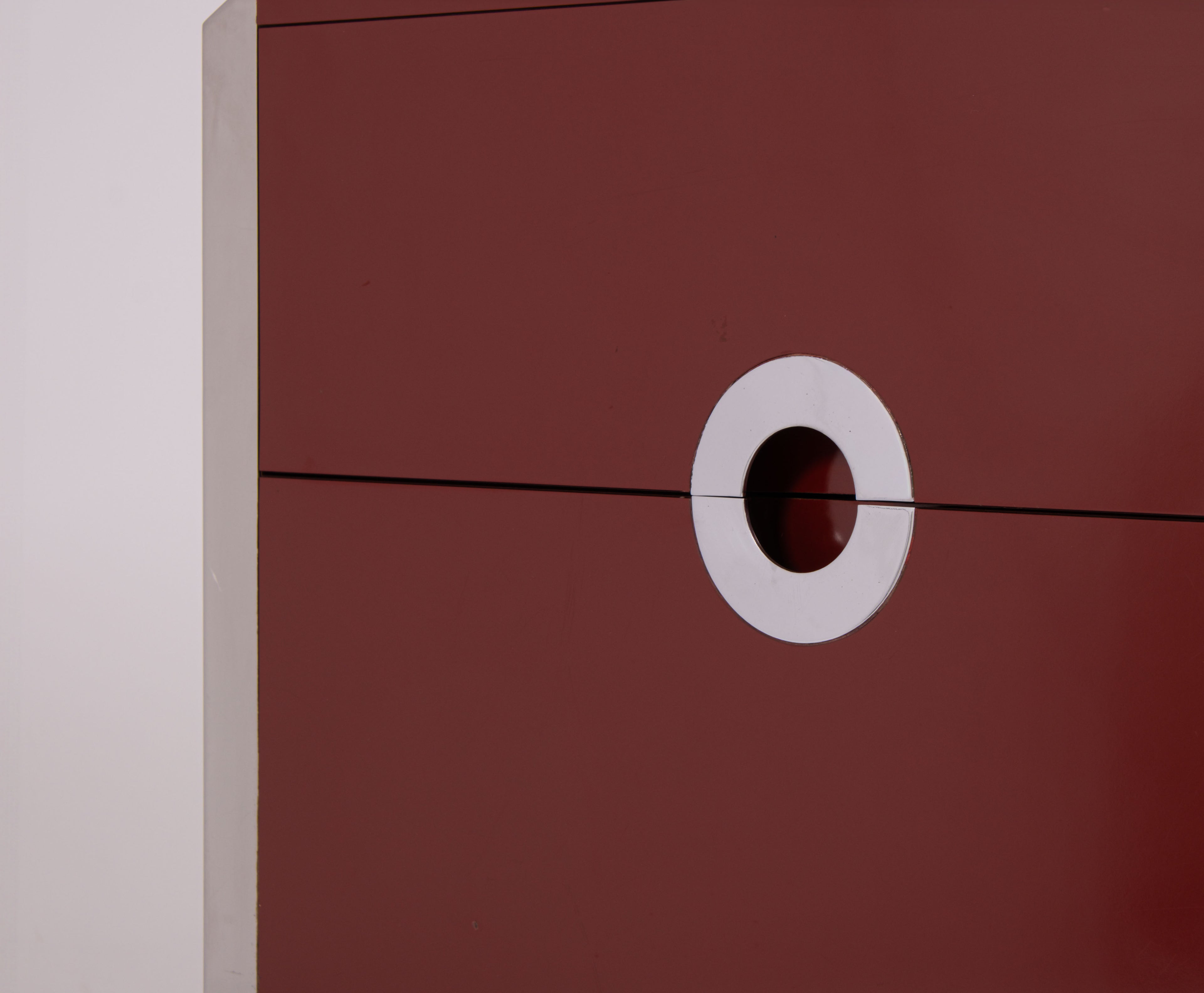 Credenza Alveo di Willy Rizzo per Mario Sabot