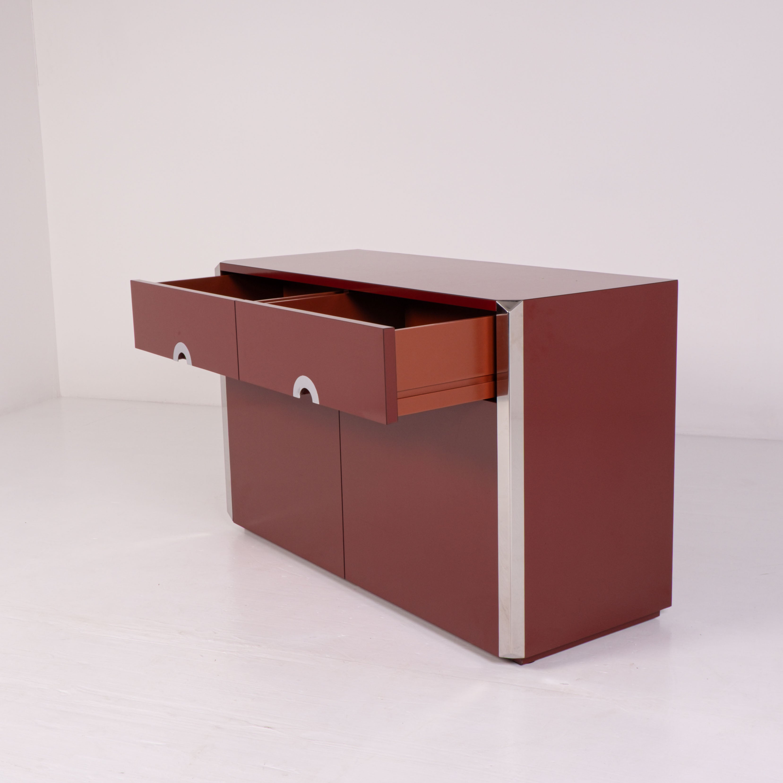 Credenza Alveo di Willy Rizzo per Mario Sabot