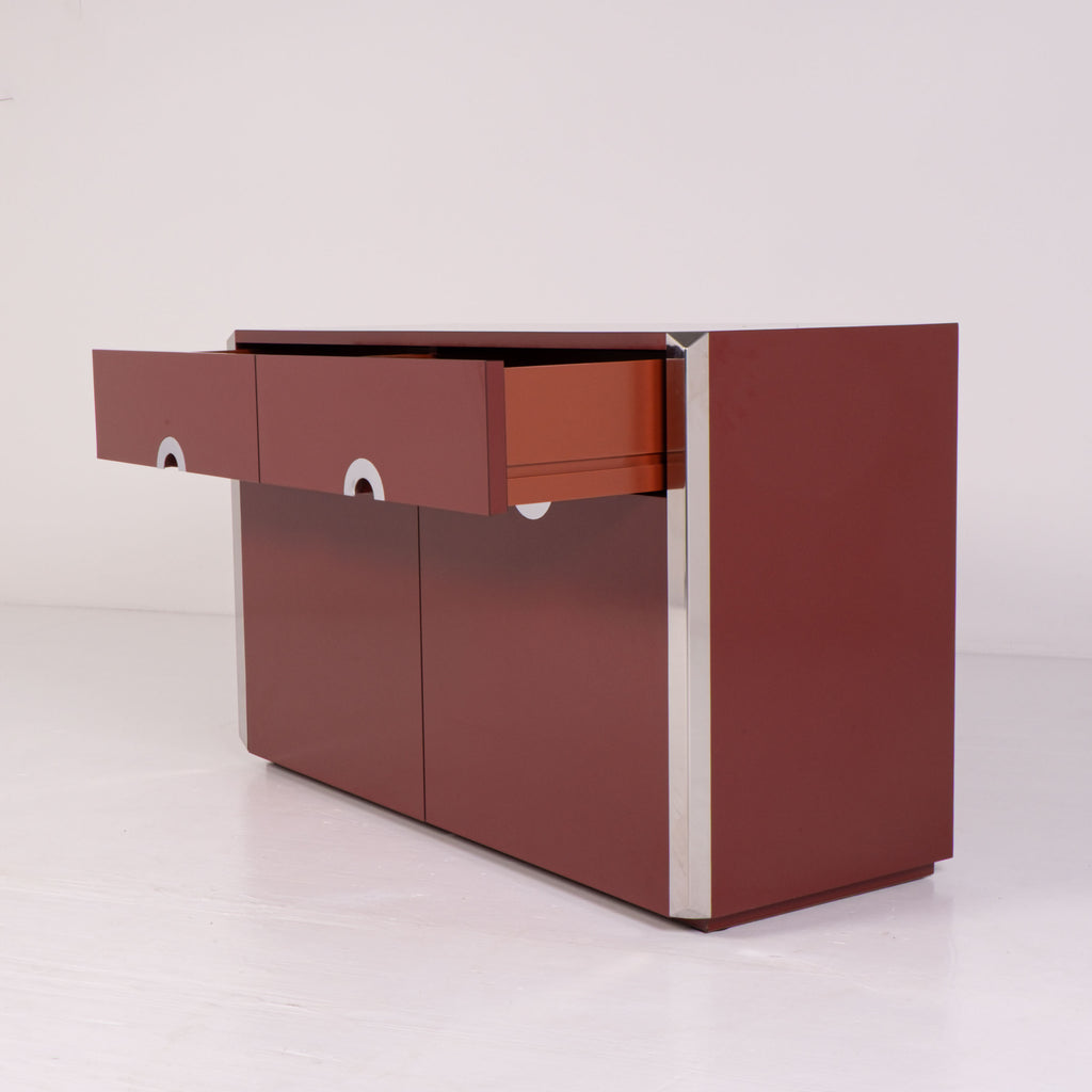 Credenza Alveo di Willy Rizzo per Mario Sabot