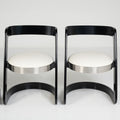 Set of cantilever chairs – designed by Willy Rizzo