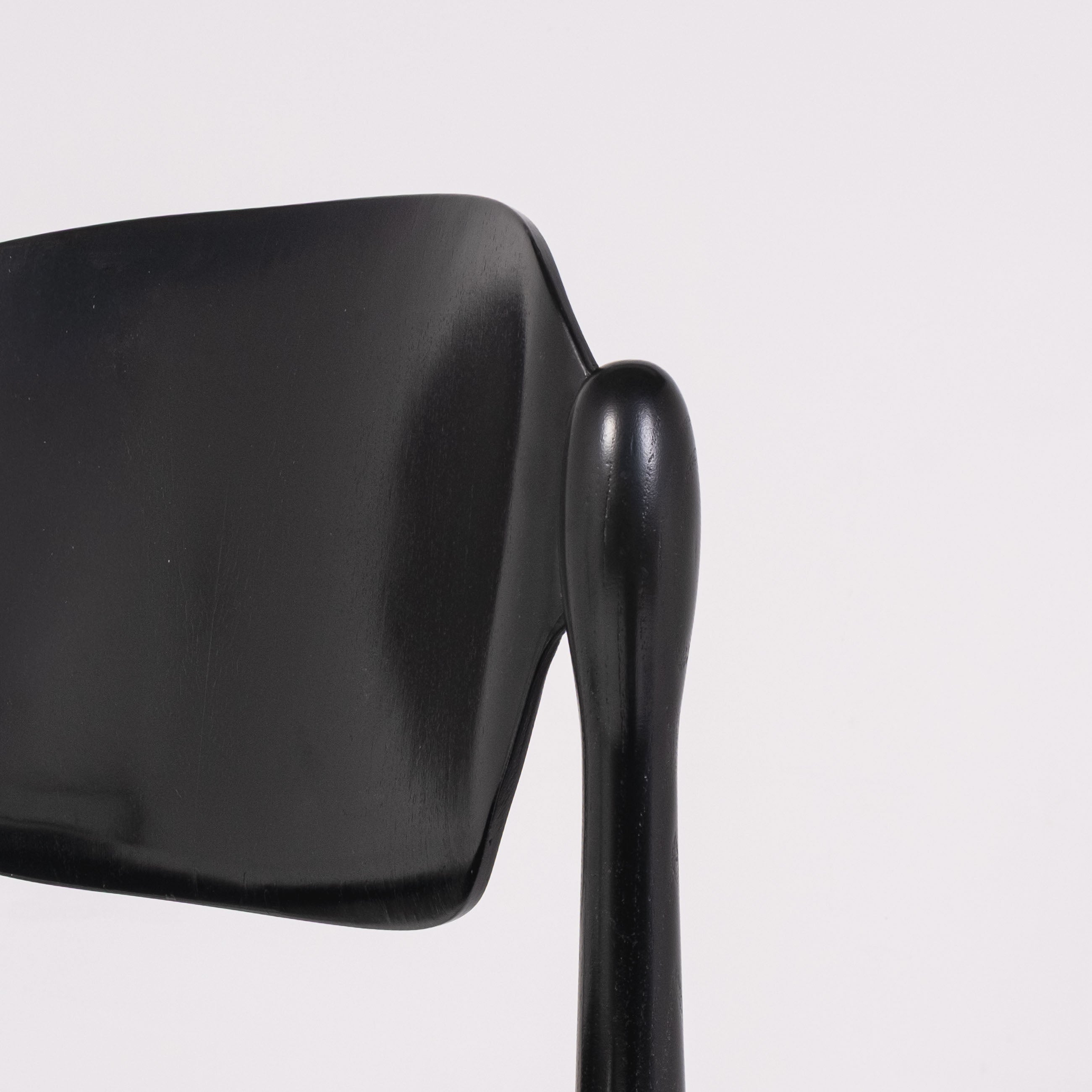 Set di 5 sedie S83 Chair di Eugenio Gerli per Tecno