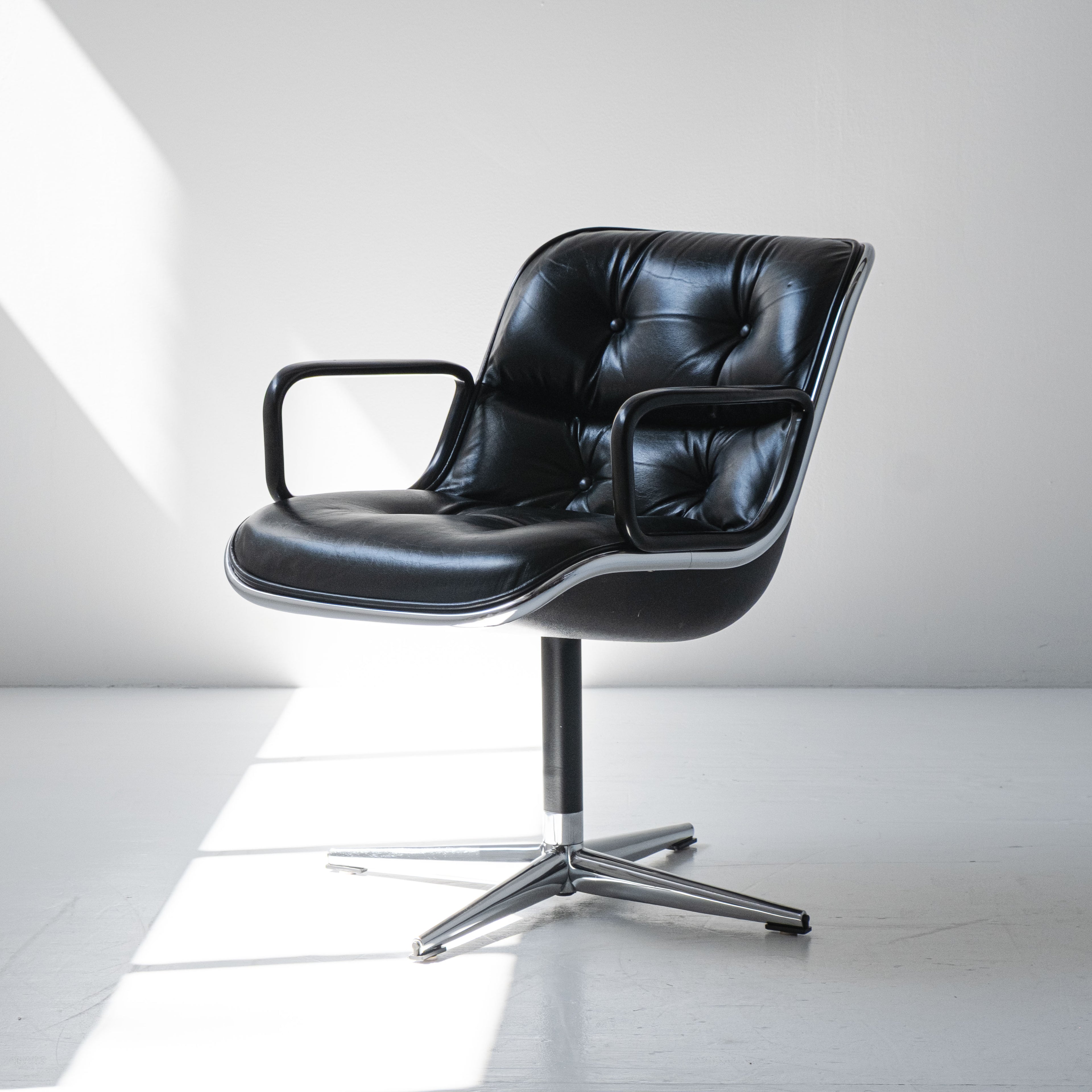 Sedia da ufficio Executive di Charles Pollock per Knoll