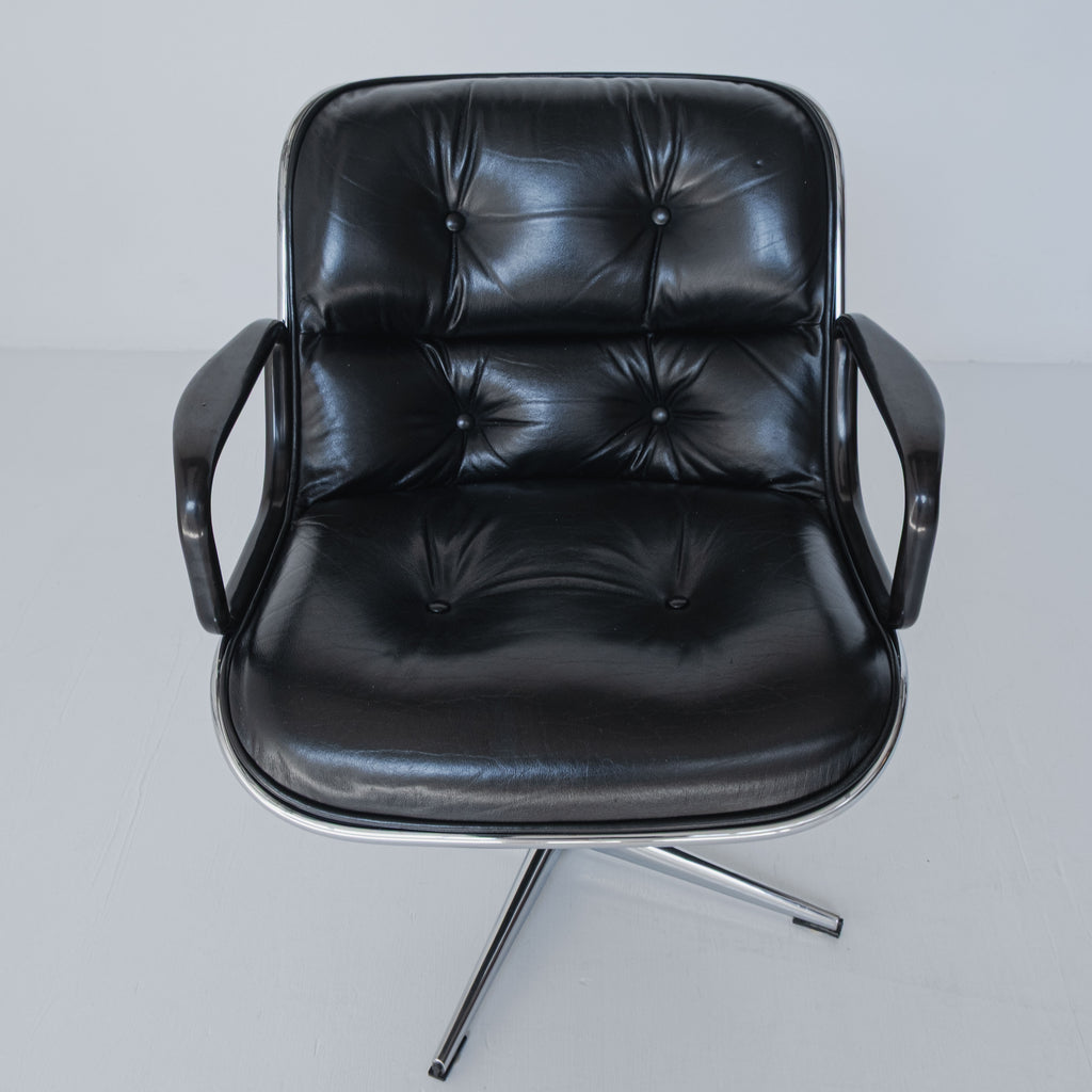 Chaise de bureau Executive de Charles Pollock pour Knoll