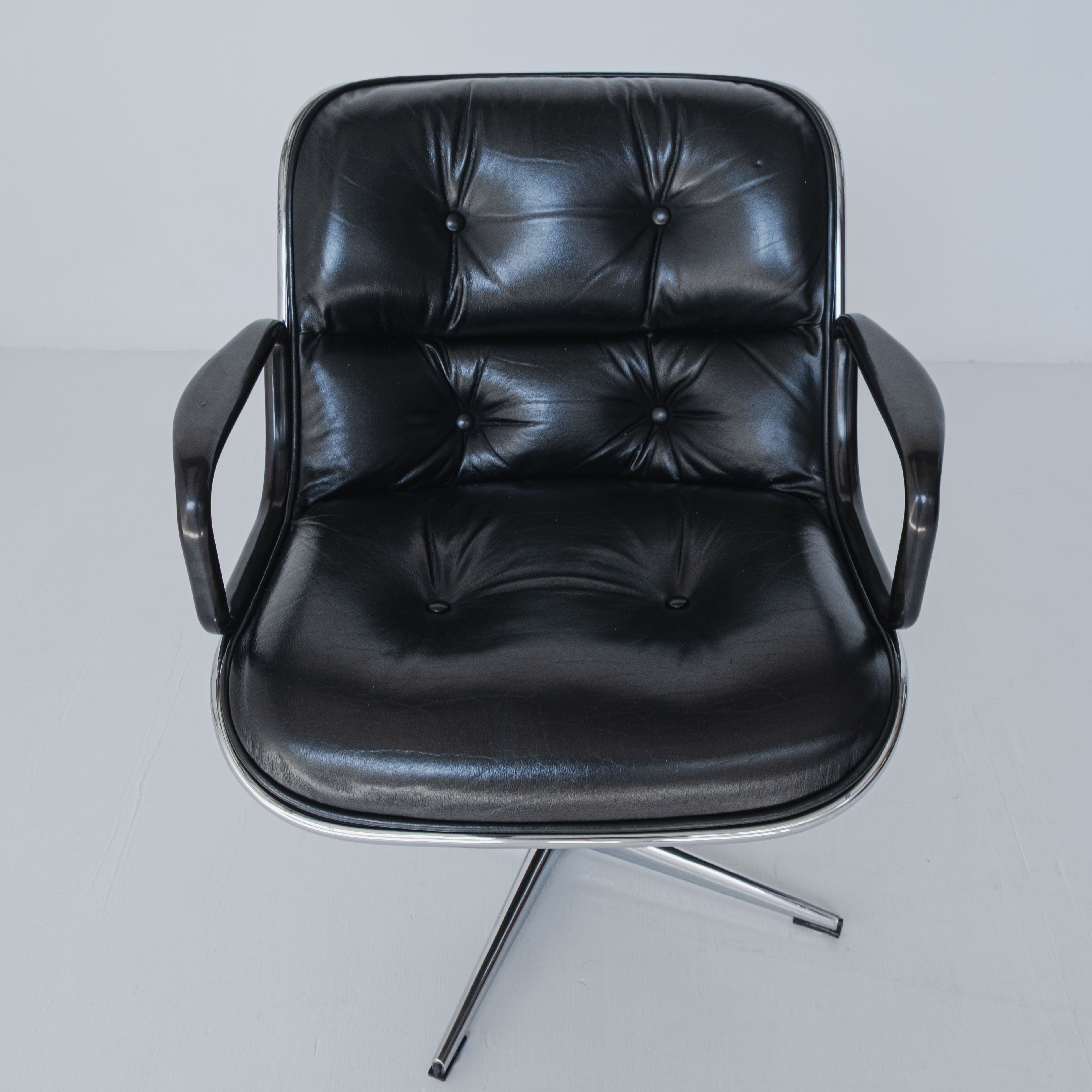 Chaise de bureau Executive de Charles Pollock pour Knoll