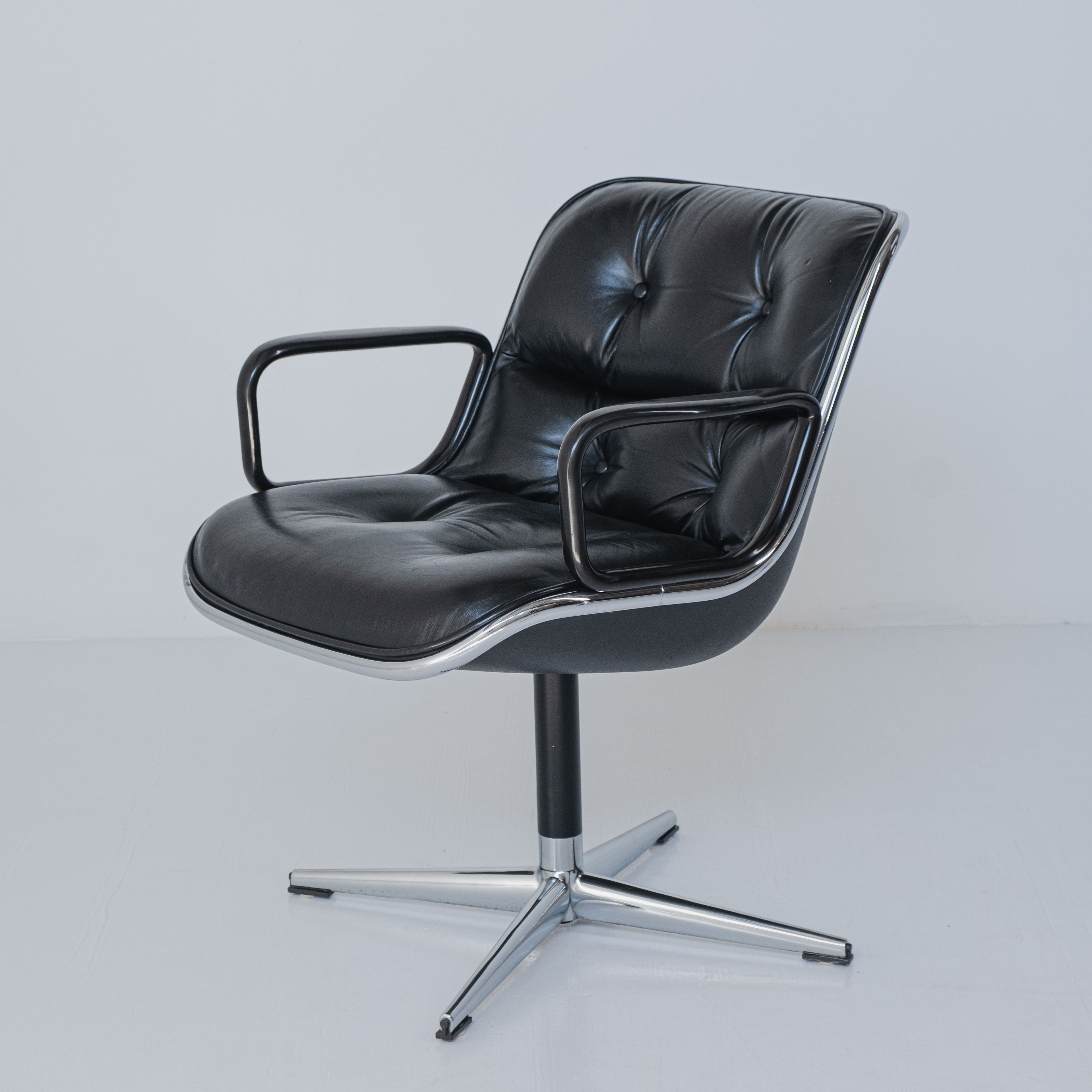Chaise de bureau Executive de Charles Pollock pour Knoll