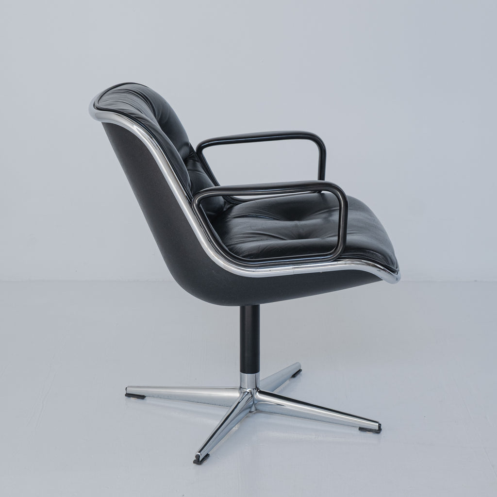 Chaise de bureau Executive de Charles Pollock pour Knoll
