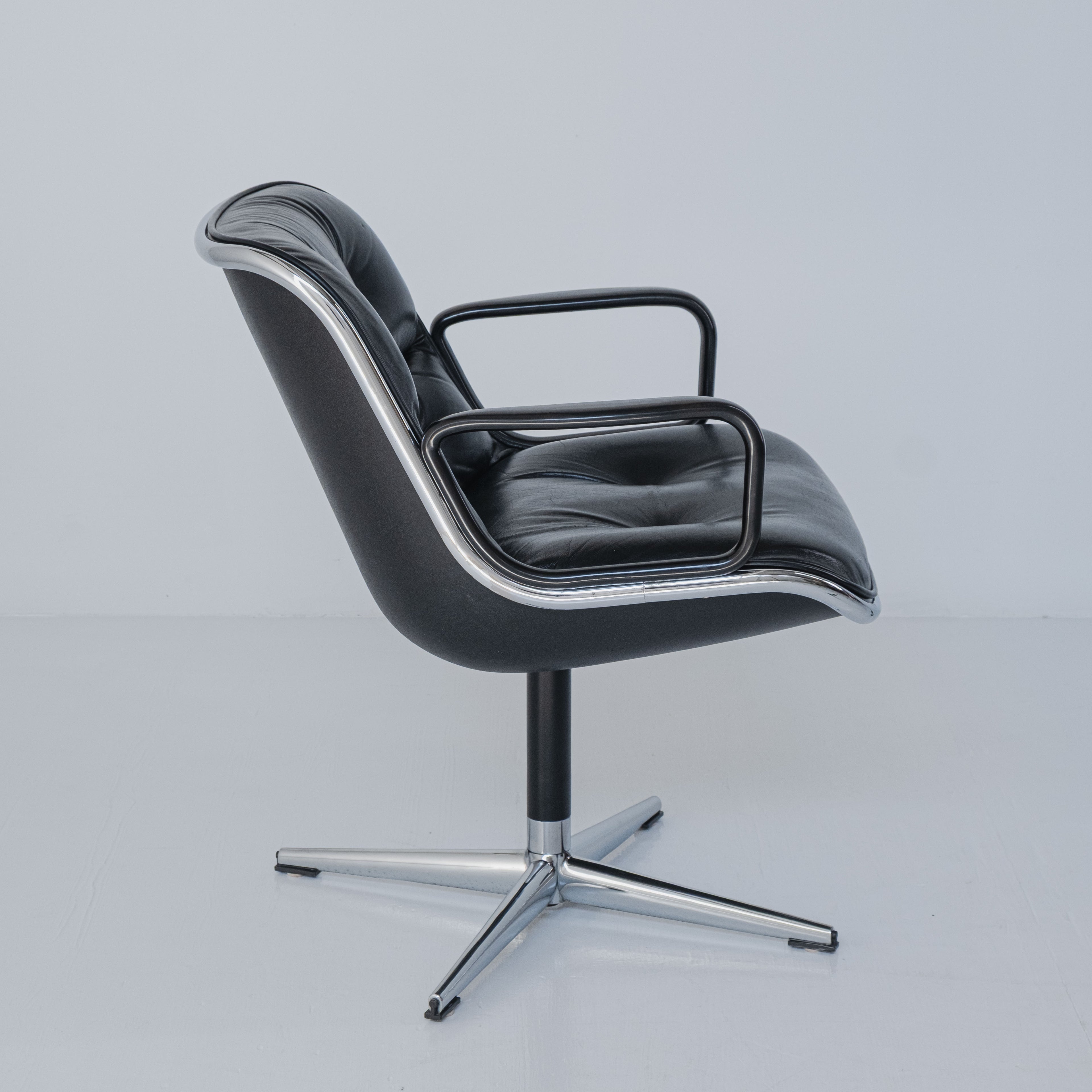 Chaise de bureau Executive de Charles Pollock pour Knoll
