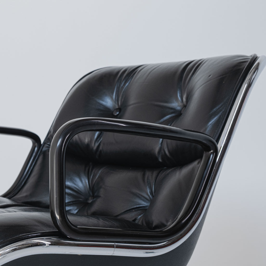Chaise de bureau Executive de Charles Pollock pour Knoll