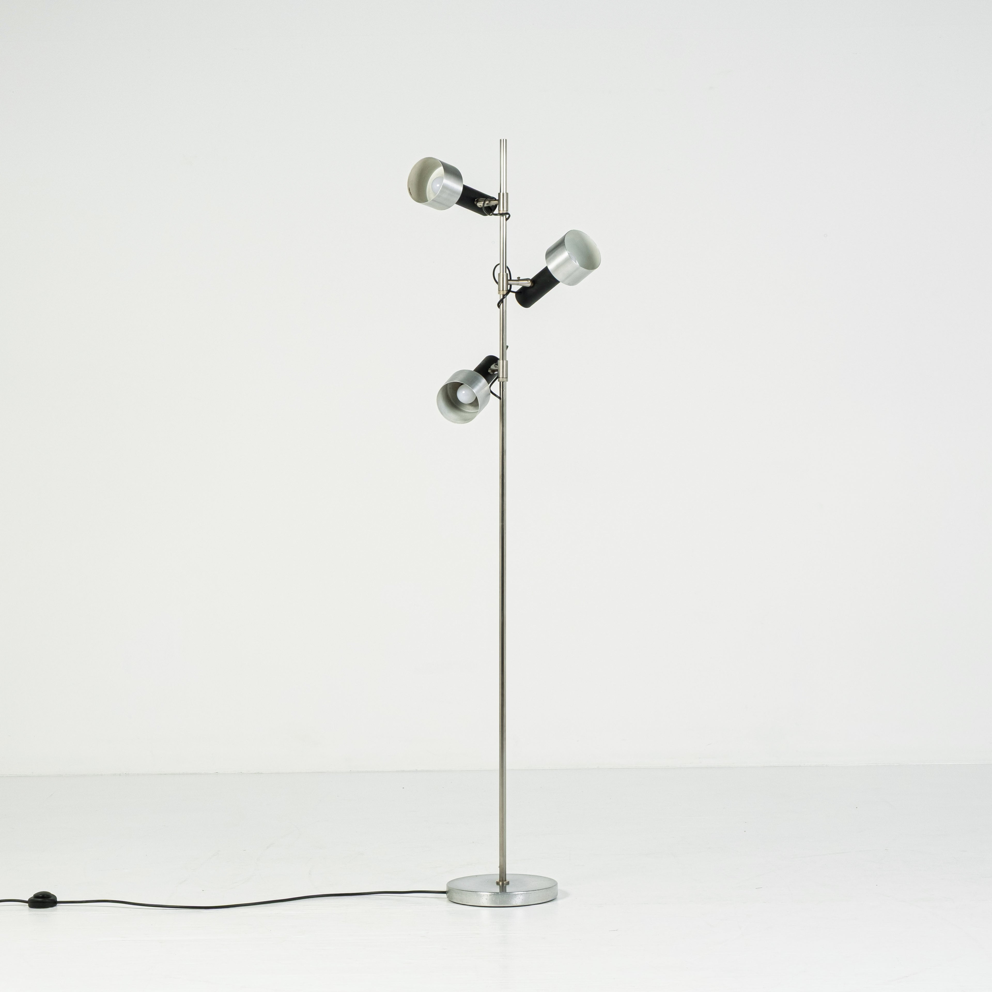 Lampada da terra a tre luci Stilux