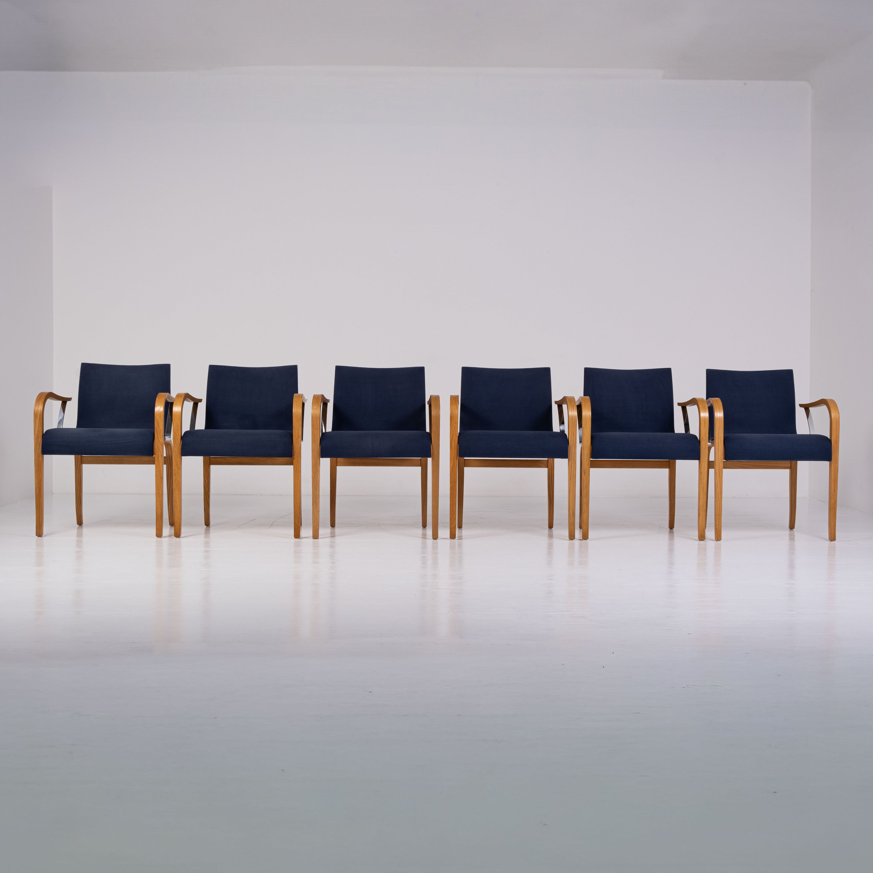 Set di 6 Sedie Modello Ginotta per Knoll