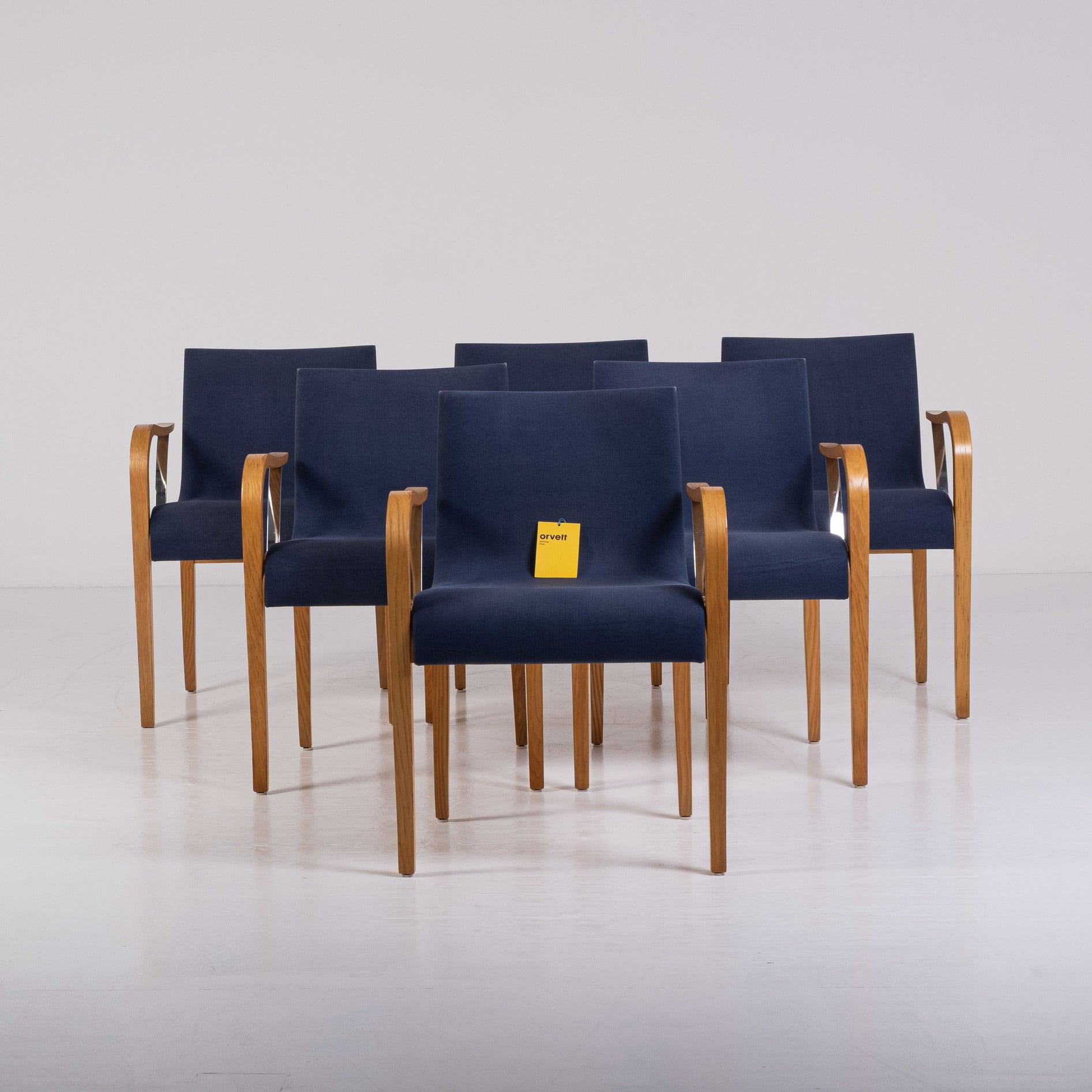Set di 6 Sedie Modello Ginotta per Knoll