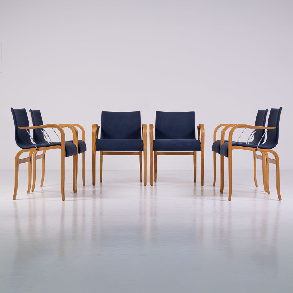 Set di 6 Sedie Modello Ginotta per Knoll