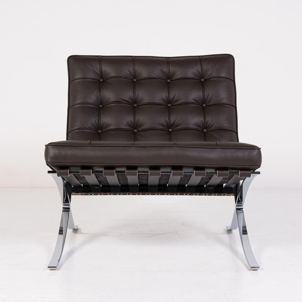Poltrona Barcelona di Ludwig Mies van der Rohe e Lilly Reich per Knoll