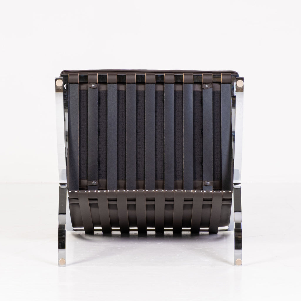 Poltrona Barcelona di Ludwig Mies van der Rohe e Lilly Reich per Knoll