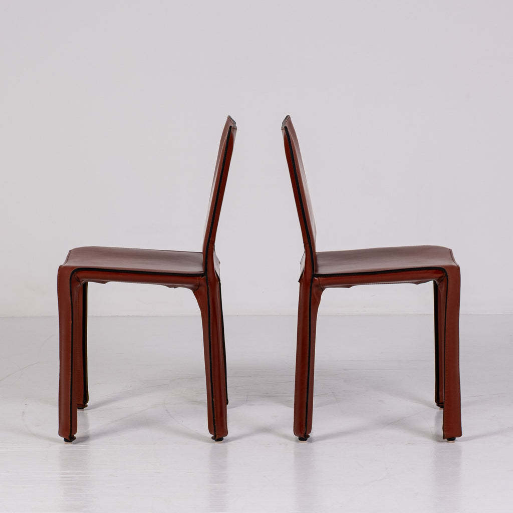 Set di 2 Sedie Cab – Design Mario Bellini per Cassina