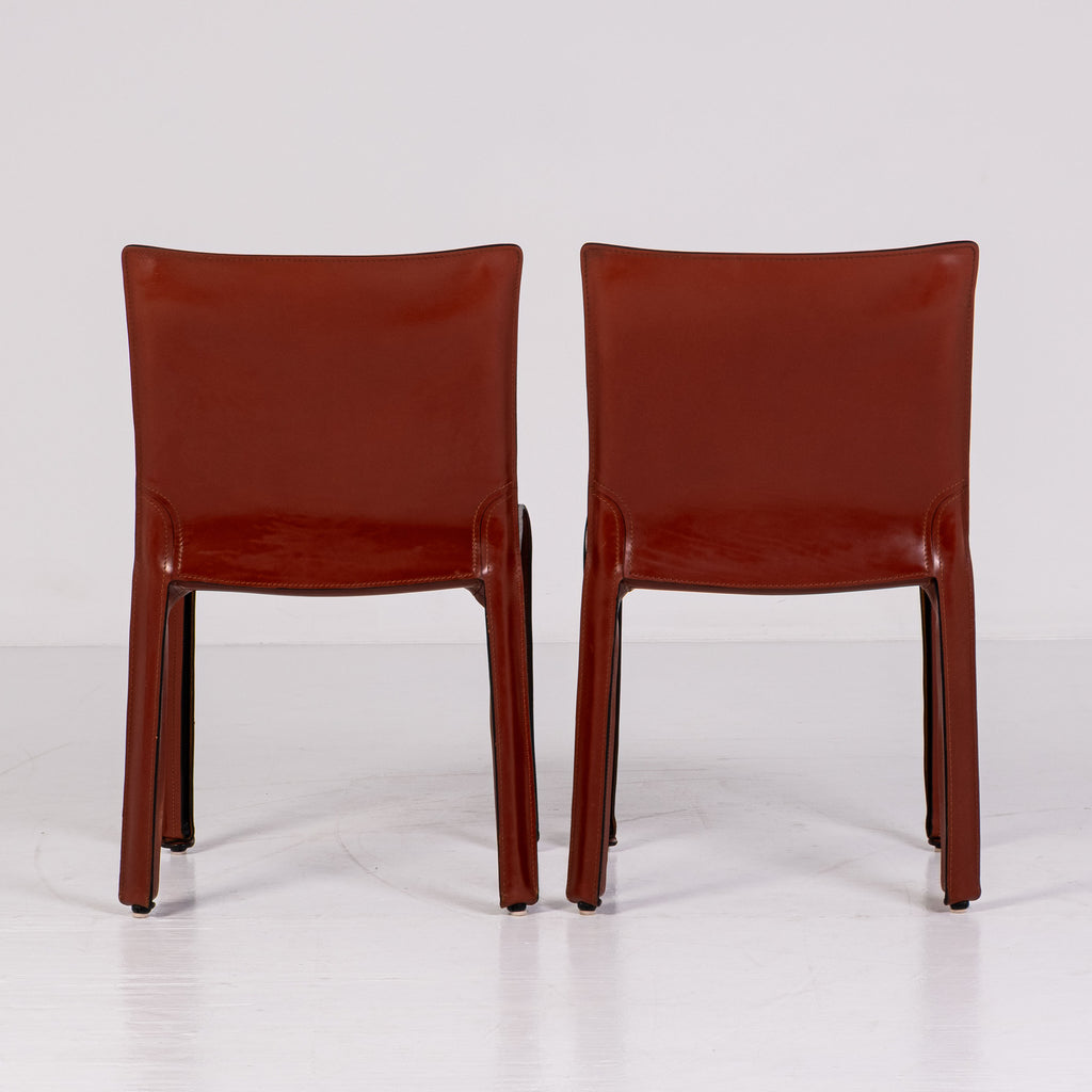 Set di 2 Sedie Cab – Design Mario Bellini per Cassina