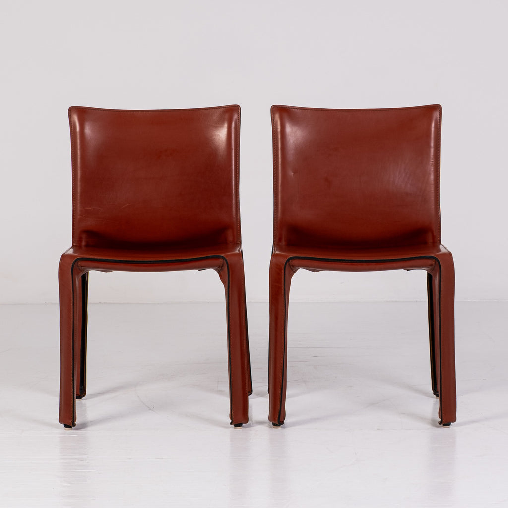 Set di 2 Sedie Cab – Design Mario Bellini per Cassina