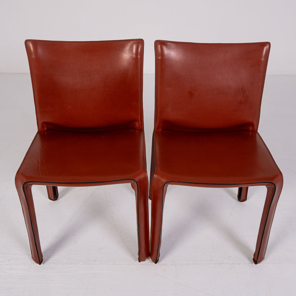 Set di 2 Sedie Cab – Design Mario Bellini per Cassina