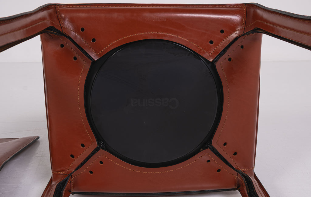 Set di 2 Sedie Cab – Design Mario Bellini per Cassina