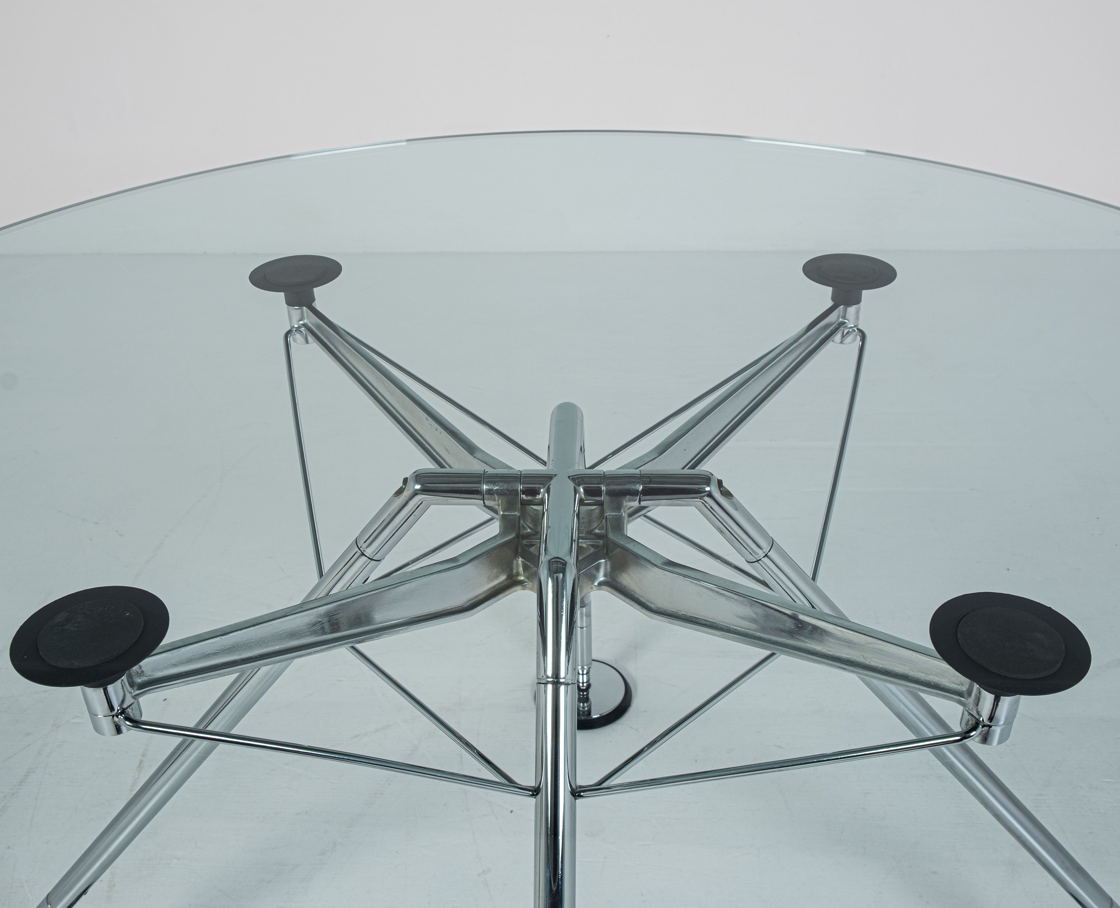 Table Nomos – Design Norman Foster pour Tecno, 1986