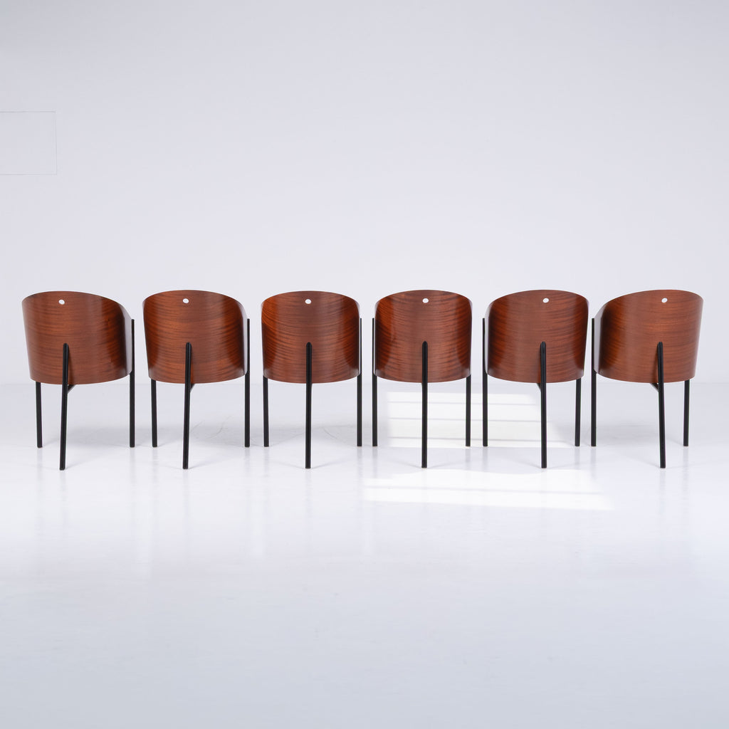 Set di 6 Poltrone Costes di Philippe Starck per Driade