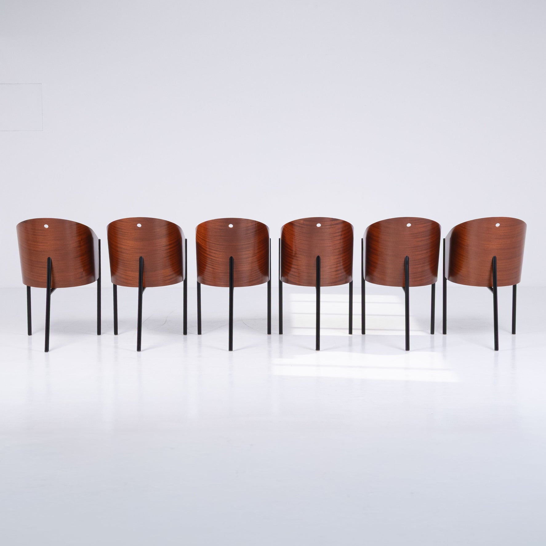 Set di 6 Poltrone Costes di Philippe Starck per Driade