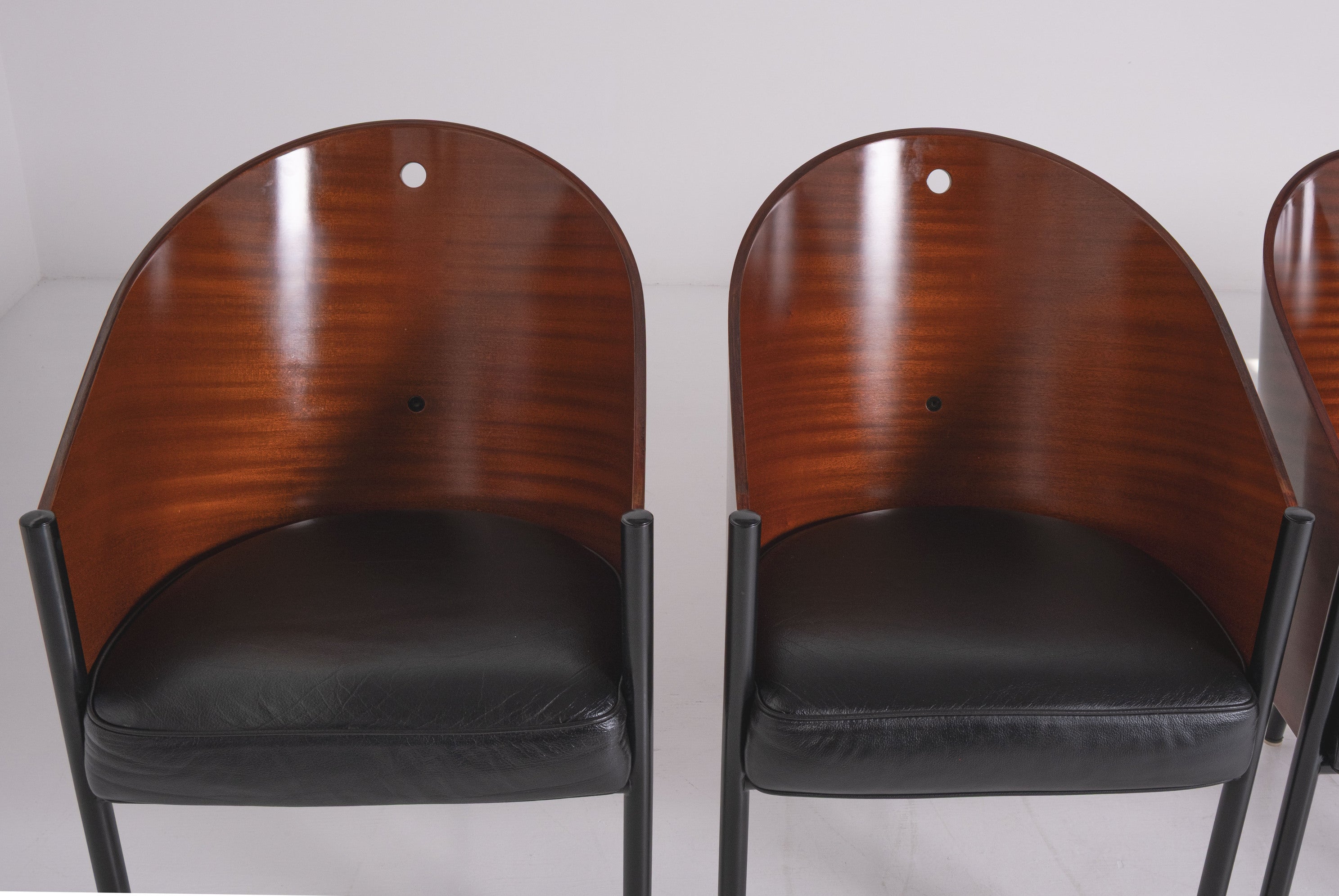 Set di 6 Poltrone Costes di Philippe Starck per Driade