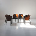 Set di 6 Poltrone Costes di Philippe Starck per Driade