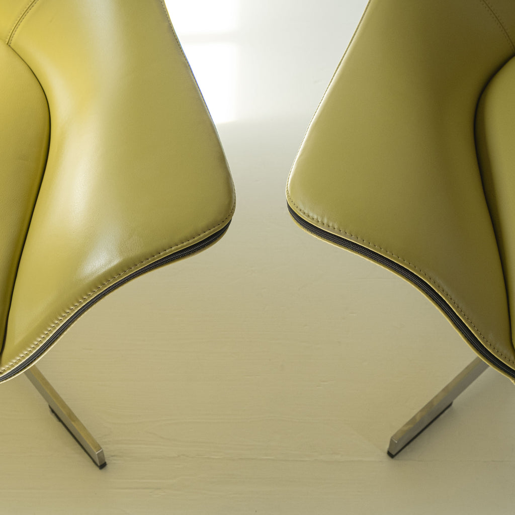 Coppia di Poltroncine 2Leather – Design Rodolfo Dordoni per Matteo Grassi
