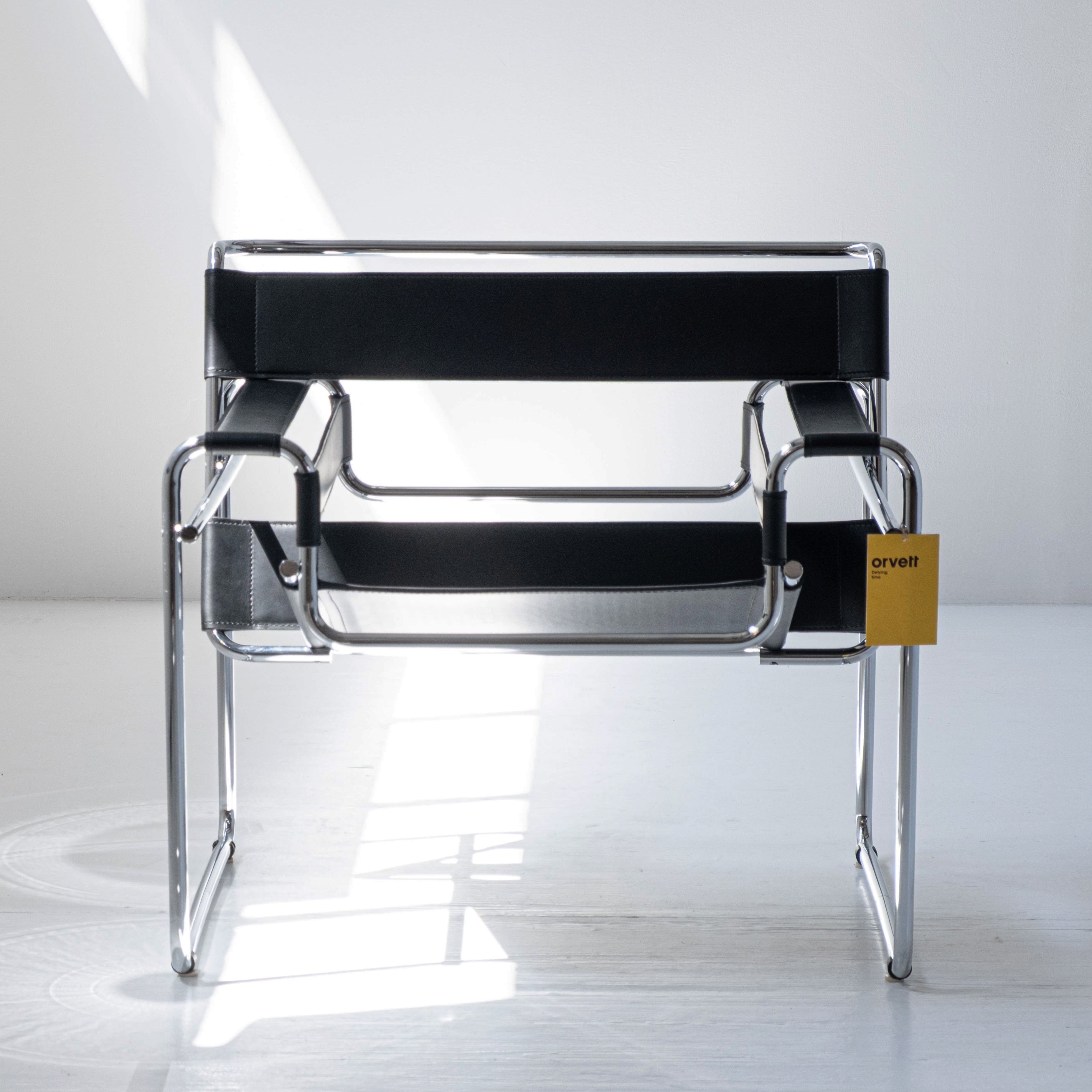 Chaise Wassily B3 – design Marcel Breuer pour Knoll