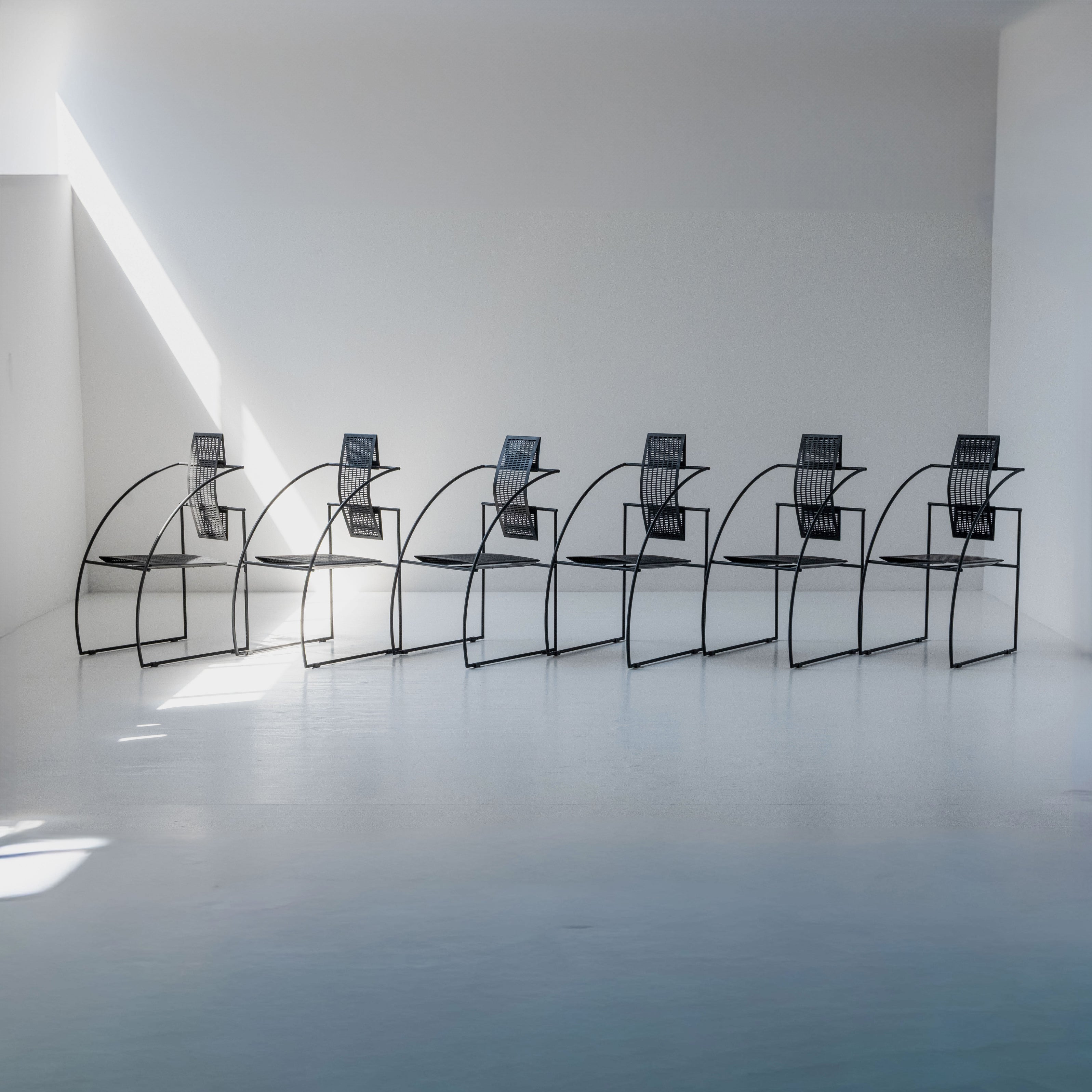 Set di Sedie Quinta – Design Mario Botta per Alias