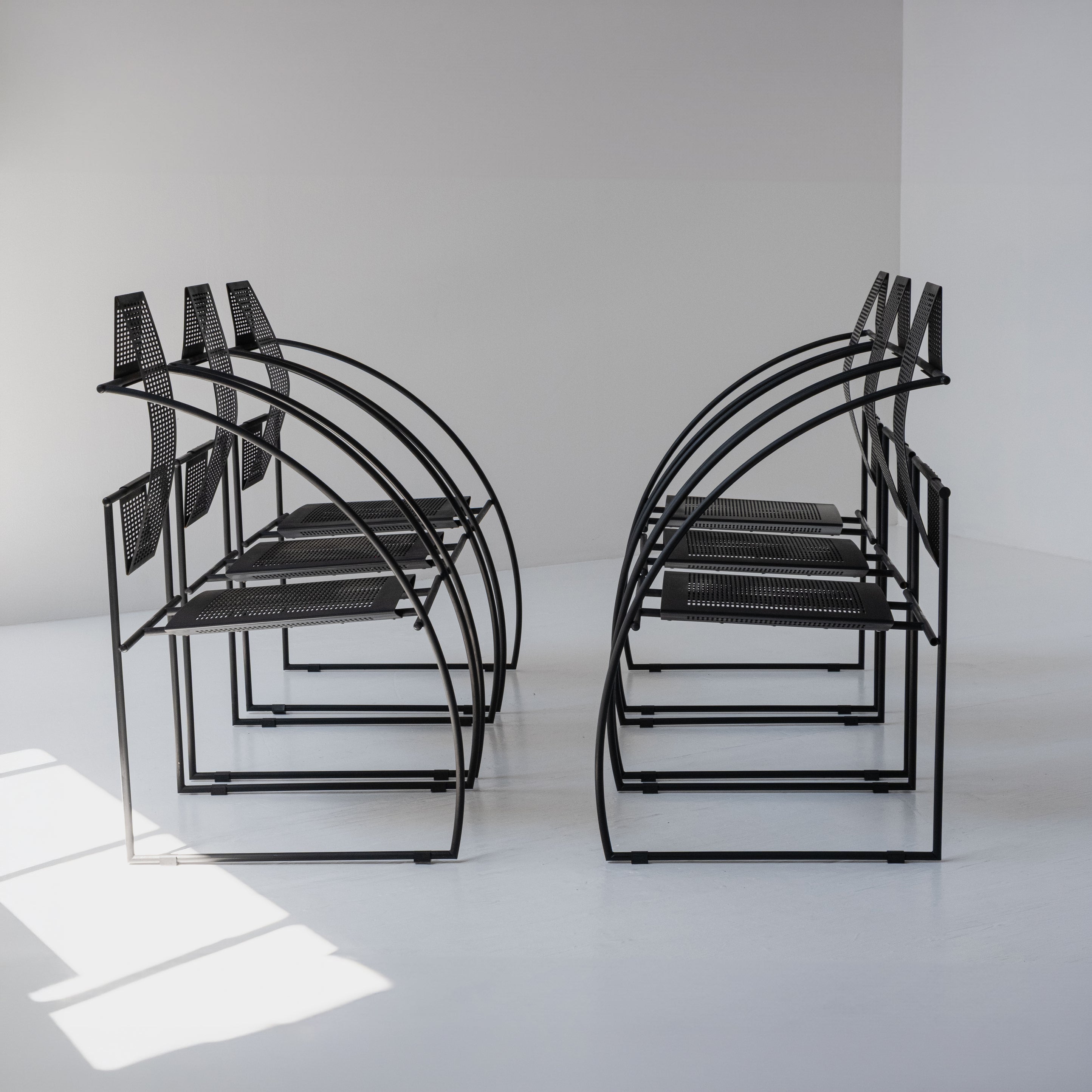 Set di Sedie Quinta – Design Mario Botta per Alias