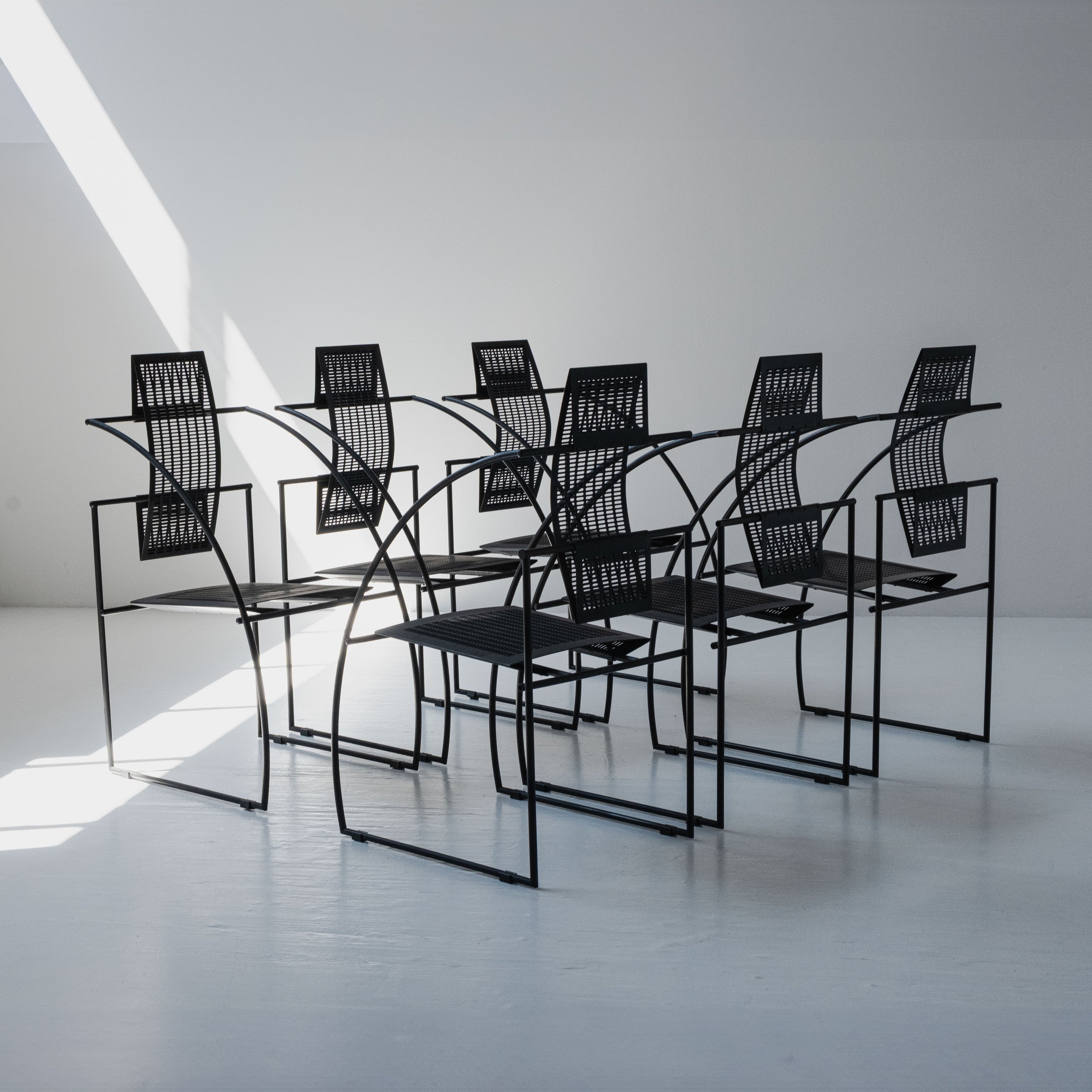 Set di Sedie Quinta – Design Mario Botta per Alias
