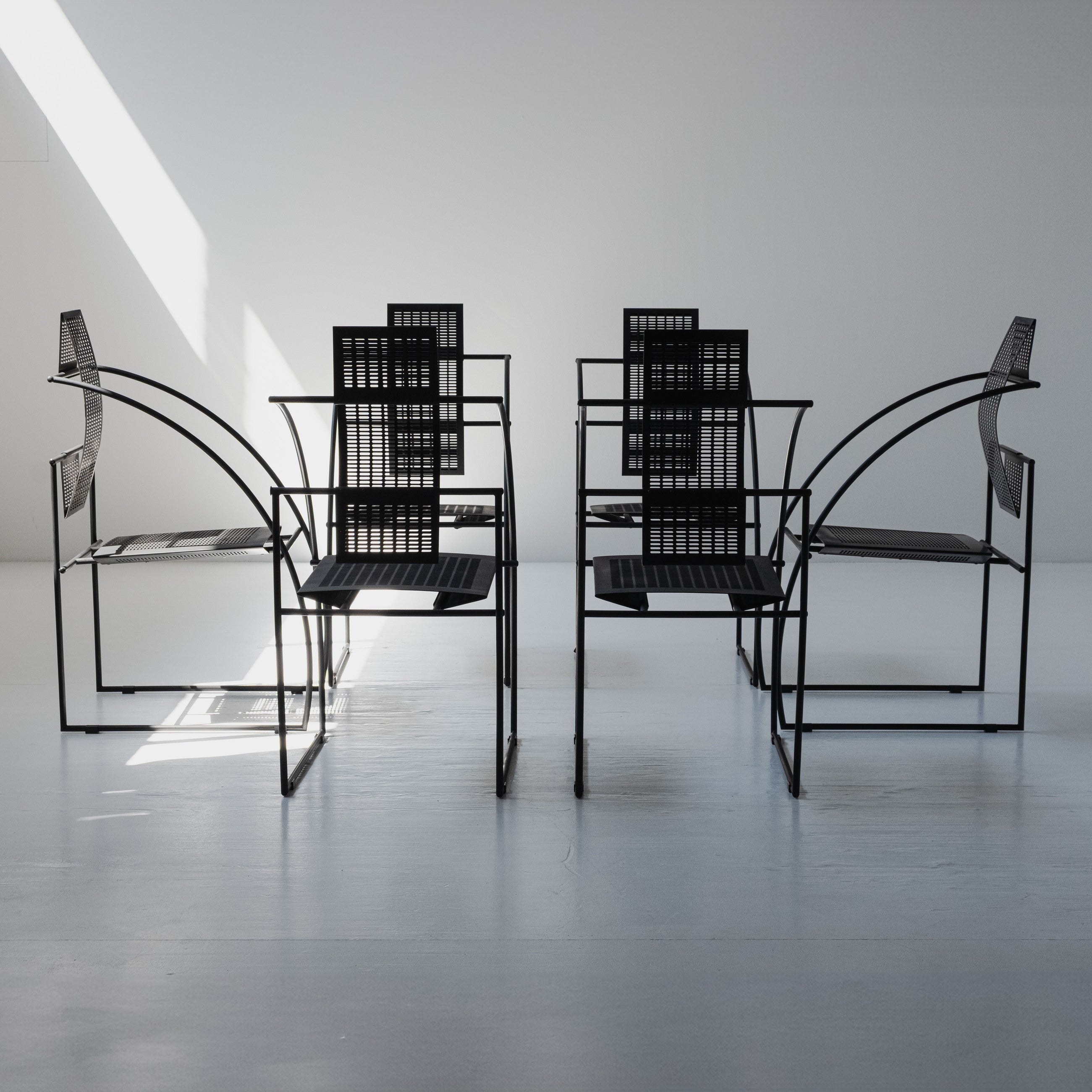 Set di Sedie Quinta – Design Mario Botta per Alias