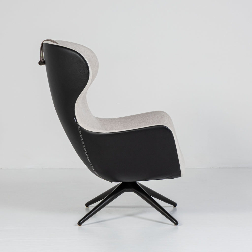 Poltrona Mad Joker con Pouf – Design Marcel Wanders per Poliform