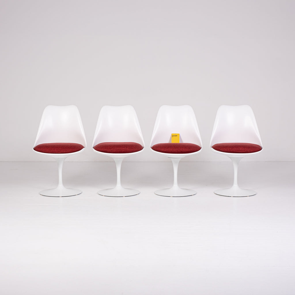 Set di 4 Sedie Tulip di Eero Saarinen per Knoll