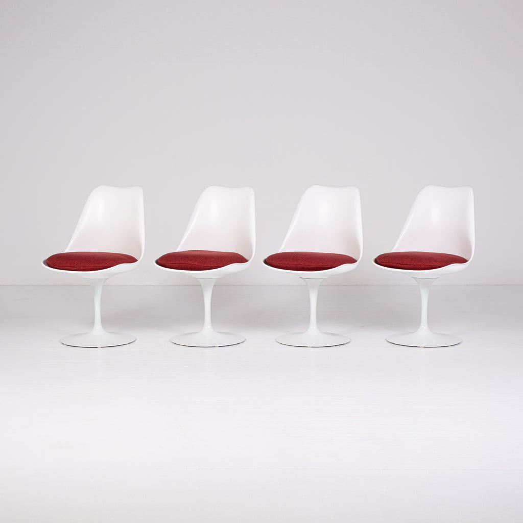 Set di 4 Sedie Tulip di Eero Saarinen per Knoll