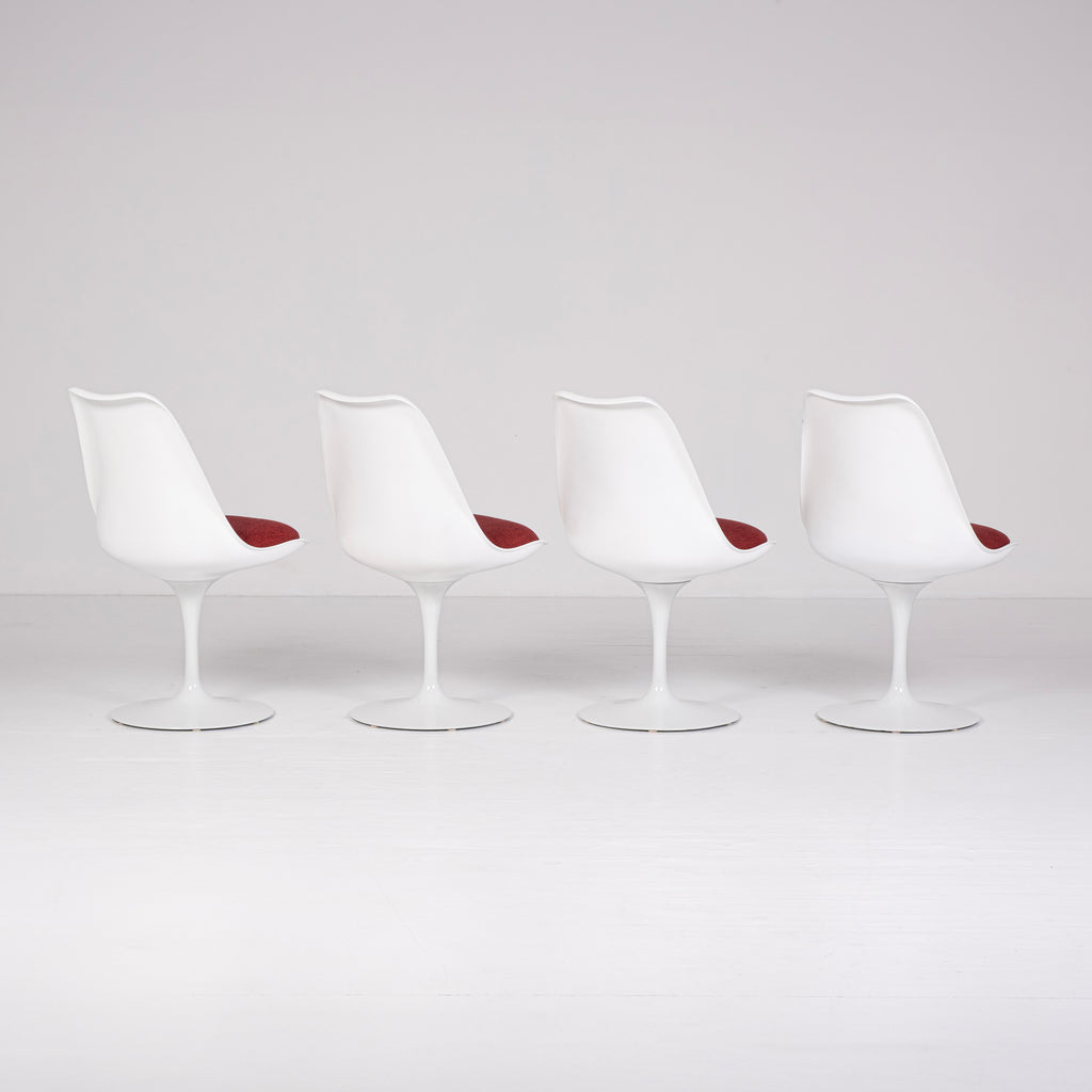 Set di 4 Sedie Tulip di Eero Saarinen per Knoll