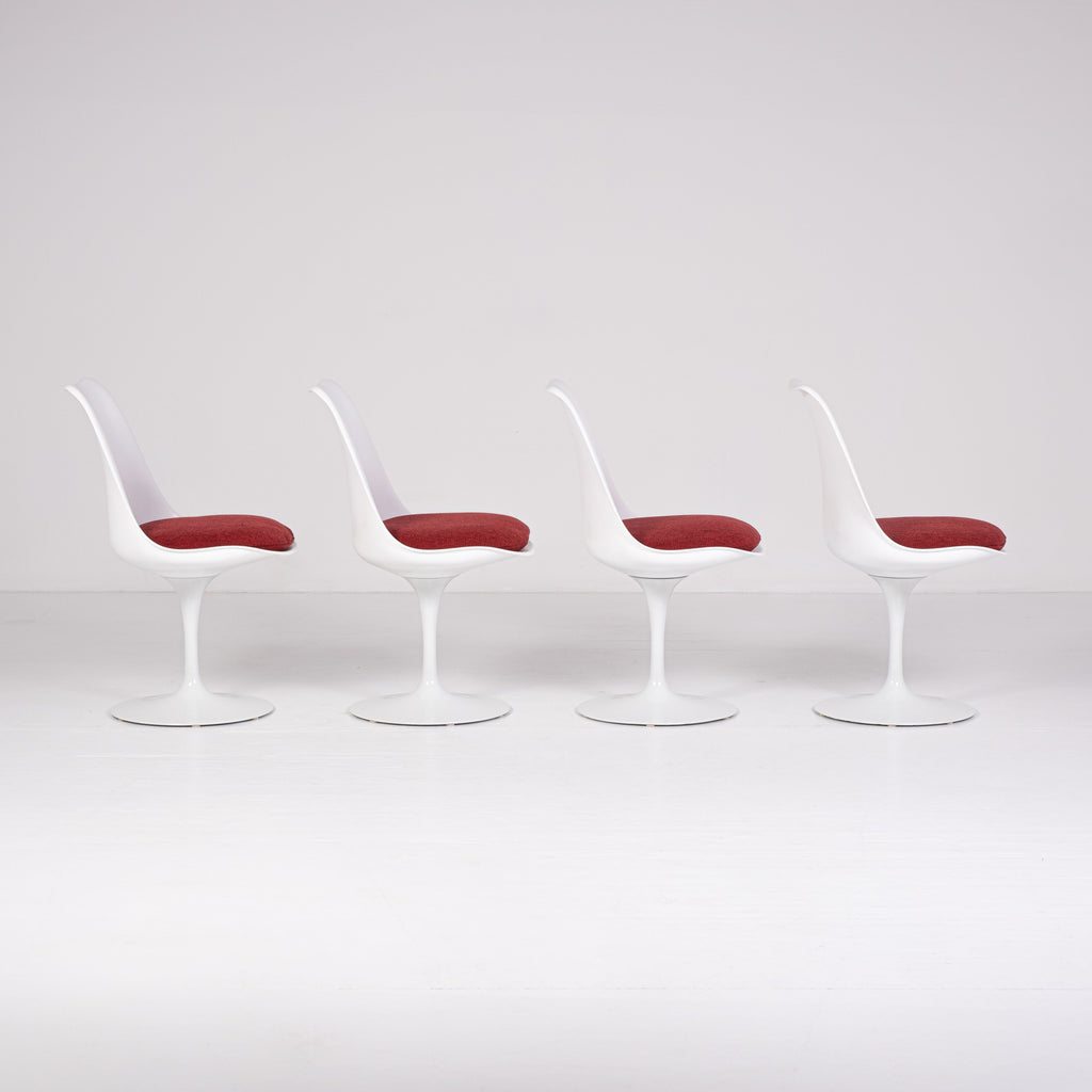 Set di 4 Sedie Tulip di Eero Saarinen per Knoll